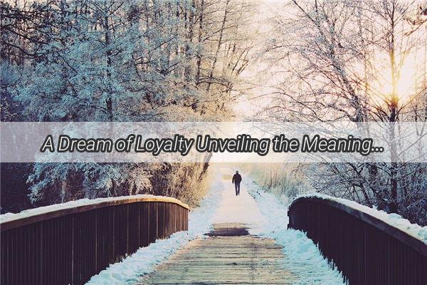 A Dream of Loyalty Unveiling the Meaning Behind the Familiar Hounds Approach